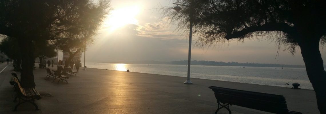 La bahía de Santander.