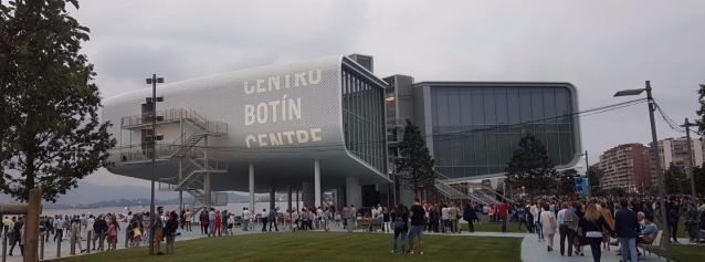 La inauguración del Centro Botín
