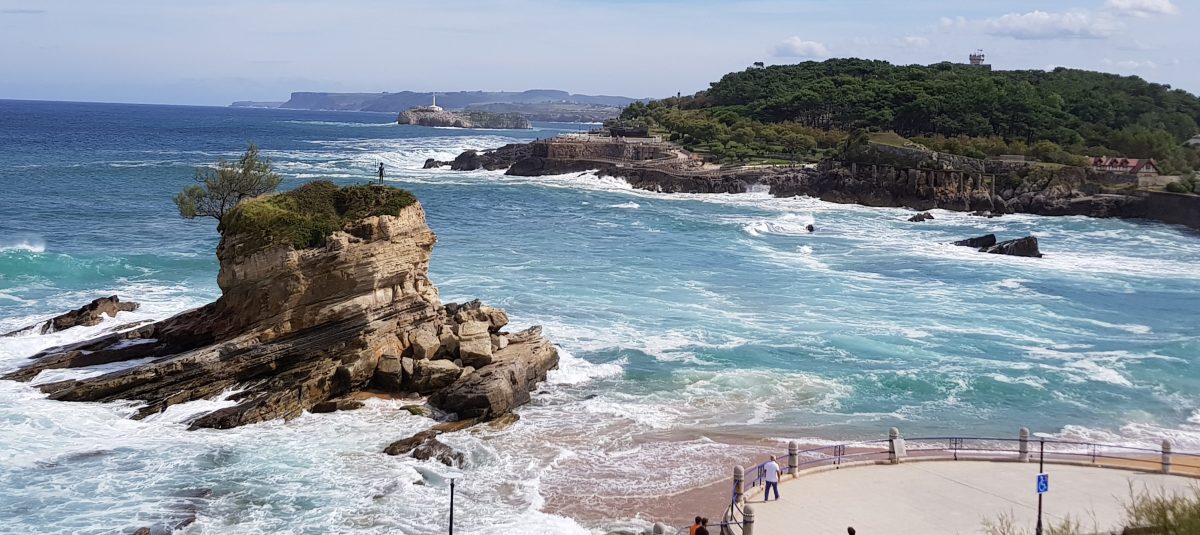 La playa del Camello. Santander.